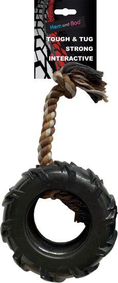 Hem & Boo Tough Wheel With Rope Large