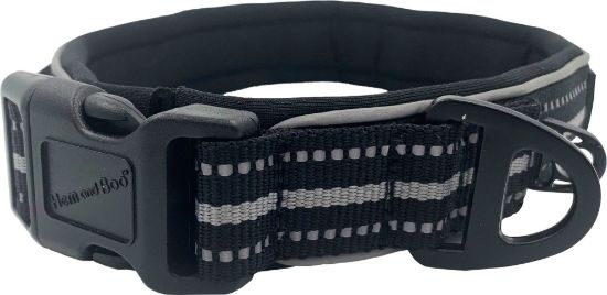 Hem & Boo NEO Sports Collar Black Medium/large