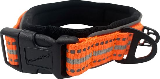 Hem & Boo NEO Sports Collar adj Orange Medium