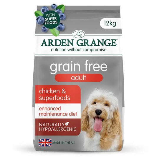 Arden Grange Grain Free Adult Chicken & Superfoods 12kg