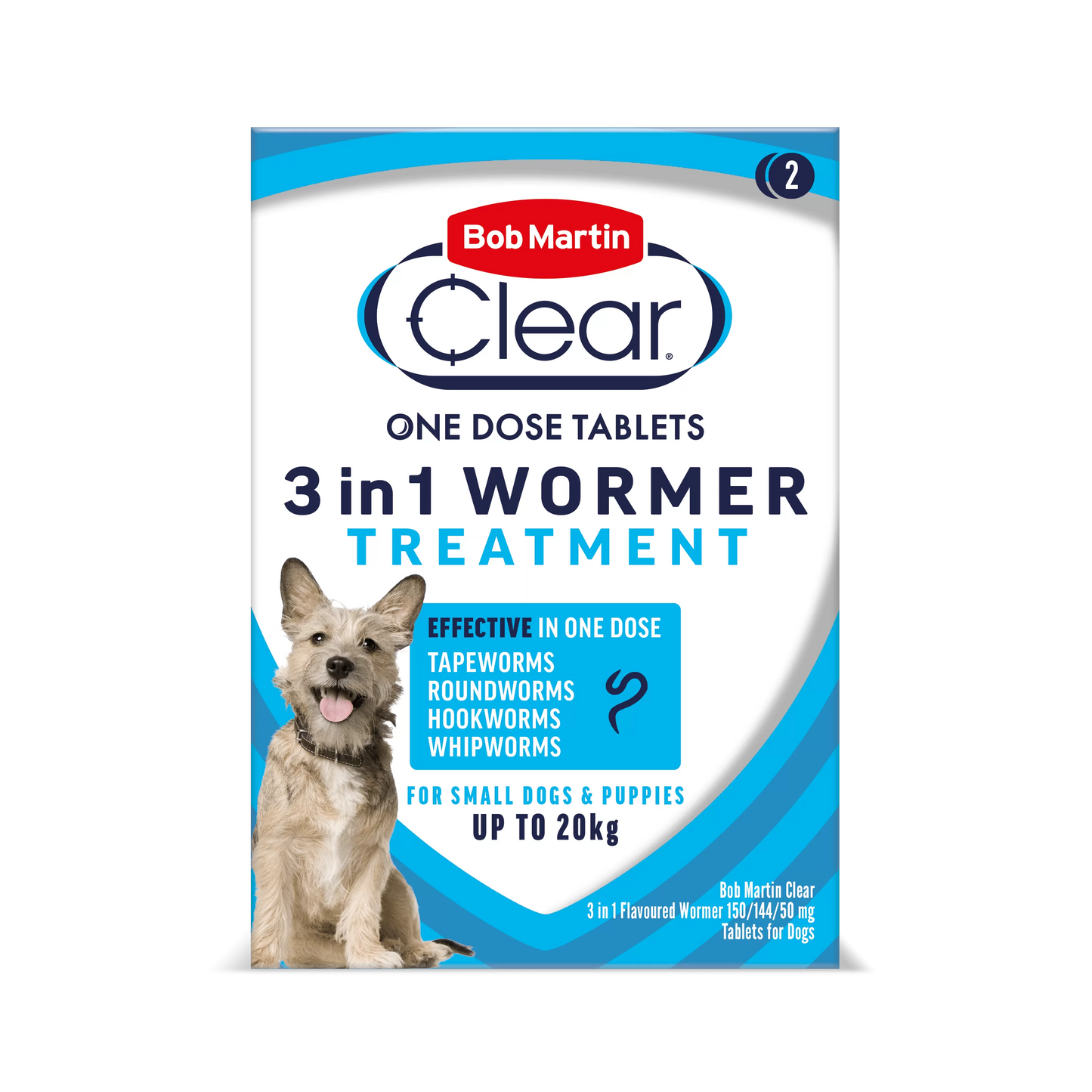 Bob Martin 3in1 Dewormer Dog