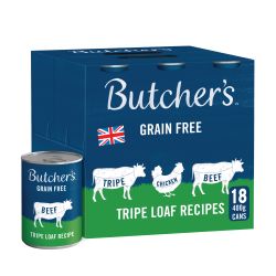 Butcher's Tripe Loaf Recipes Dog Food Cans 18pk
