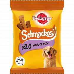 Pedigree Schmackos Dog Treats Meat Variety 20pk