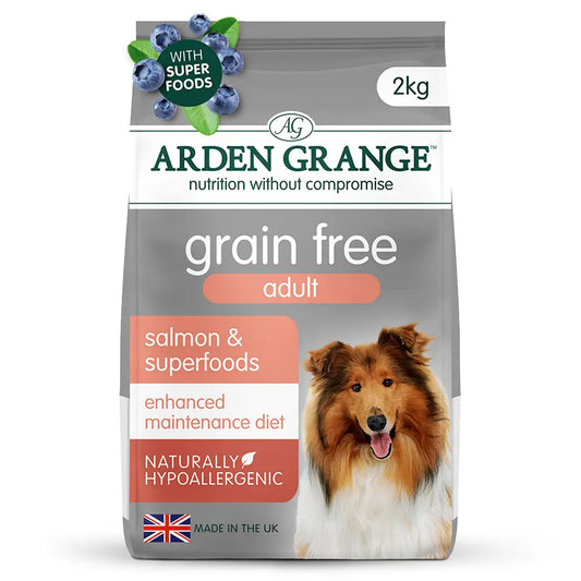 Arden Grange Grain Free Adult Salmon & Superfoods 2kg