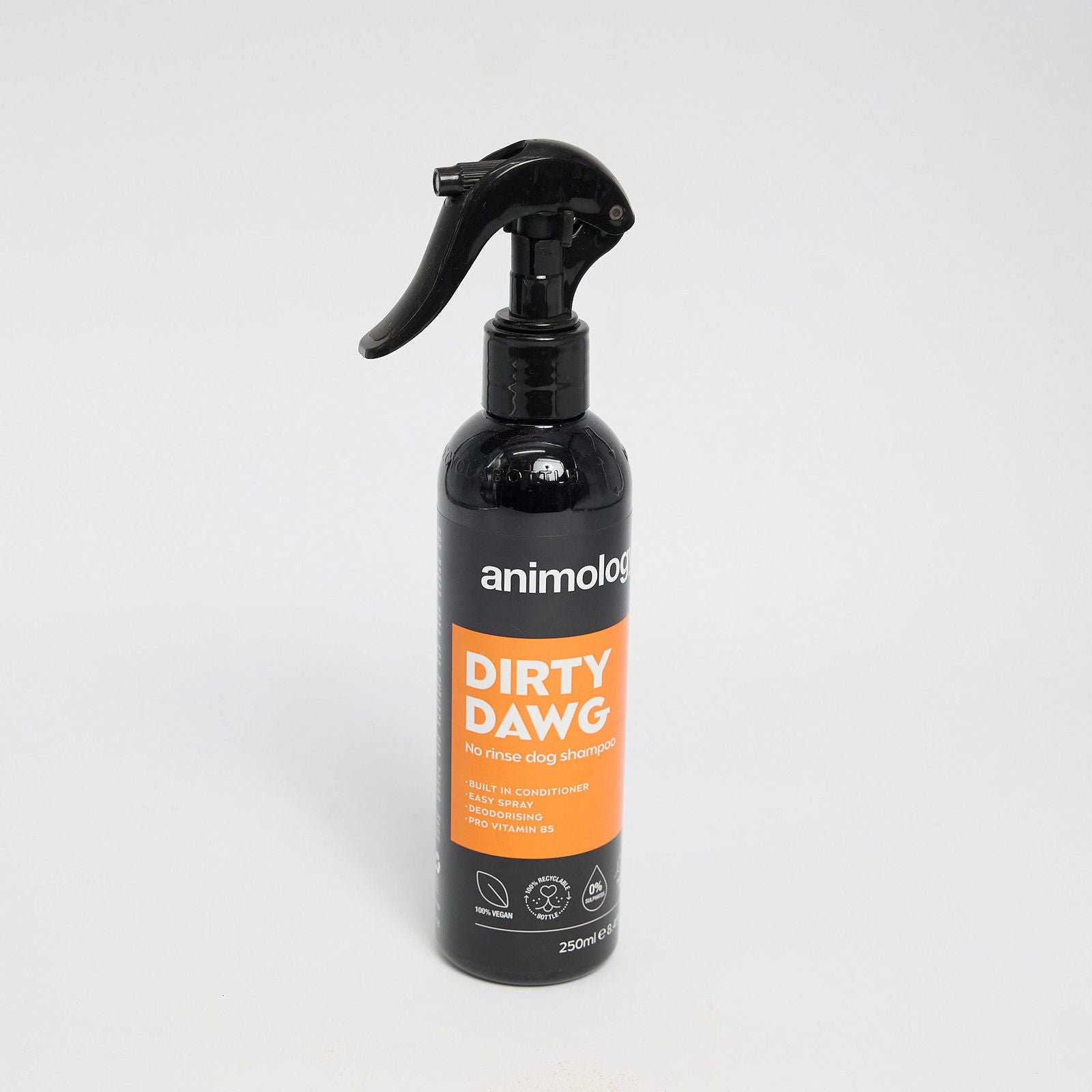 Animology Dirty Dawg No Rinse Shampoo 250ml - Raw To Your Door