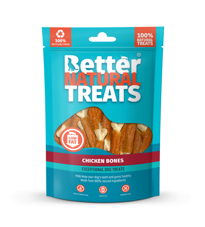 BNT Chicken Wrapped Calcium Bones 90g - Raw To Your Door