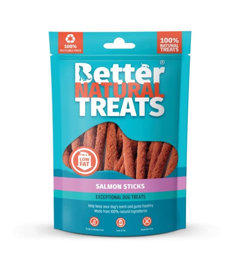 BNT Salmon Sticks 90g - Raw To Your Door