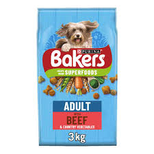 Bakers Adult Beef & Veg 3KG