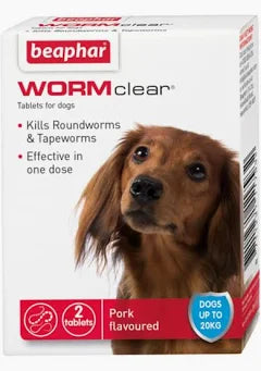 Beaphar wormclear Dog upto 20kg