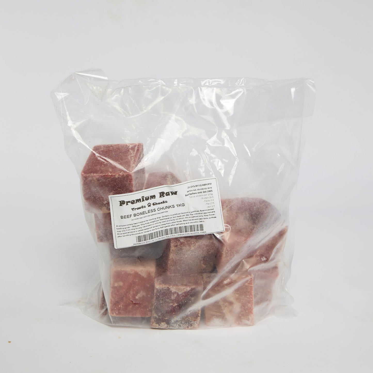Beef Boneless Chunks - Raw To Your Door