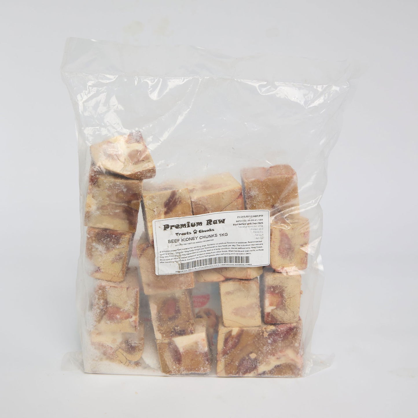 Beef Kidney Chunks 1kg - Raw To Your Door