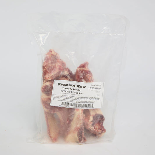 Beef Rib Bones 4pc - Raw To Your Door