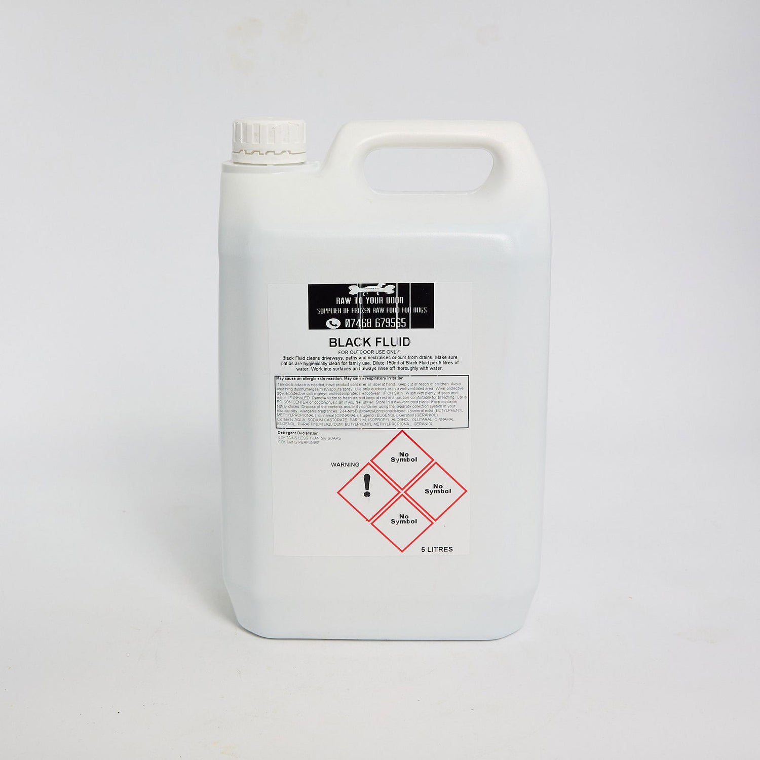 Black Fluid 5ltre - Raw To Your Door