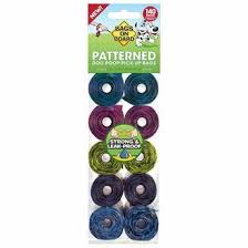 Bob Refills Poo Bags Patterned 140pk