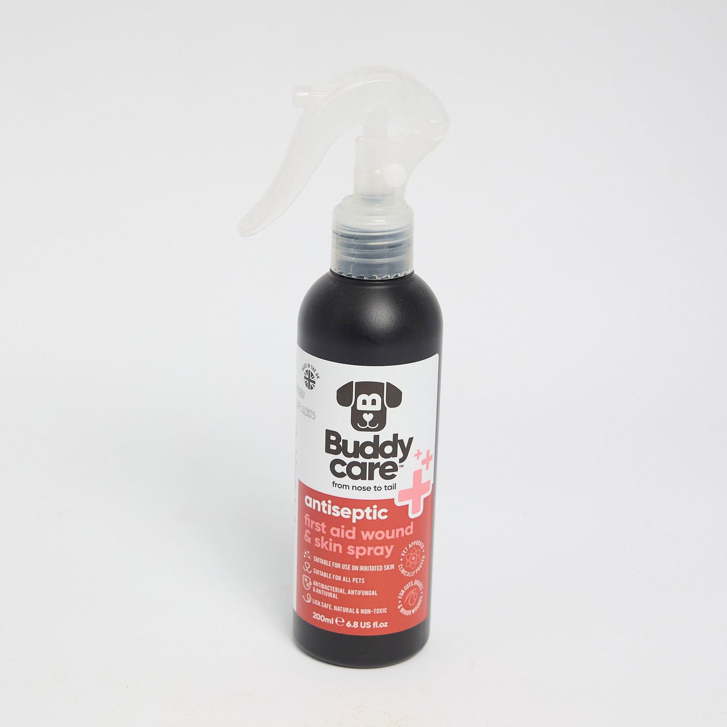 BuddyCare Pet Antiseptic Wound Spray 200ml - Raw To Your Door