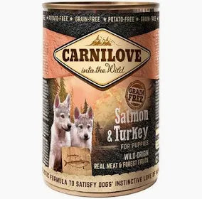 Carnilove Salmon & Turkey Puppy Tins 6x400g
