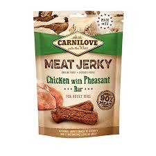 Carnilove Meat Jerky Chicken with Pheasant 100g - Raw To Your Door