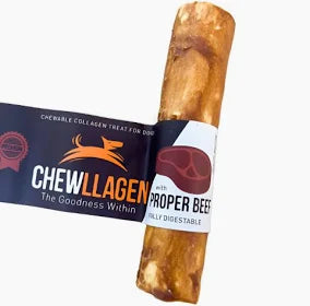 Chewllagen Collagen Beeff Flavour Roll 5 Inch Dog Chew