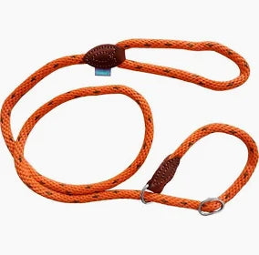 Dog & Co Orange Rope Super soft Slip Lead