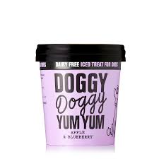 Doggy Doggy Yum Yum Frozen Ice treat Apple Blueberry 120ml