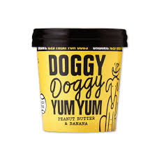 Doggy Doggy Yum Yum Frozen Ice treat Peanut Butter & Banana 120ml