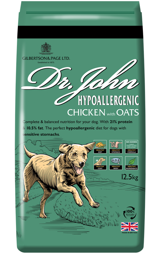 Dr Johns Hypoallergenic Chicken 12.5kg - Raw To Your Door