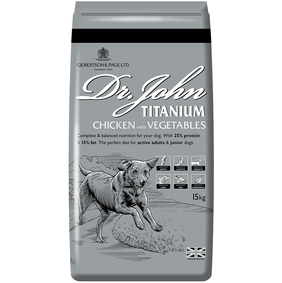Dr Johns titanium 15kg - Raw To Your Door