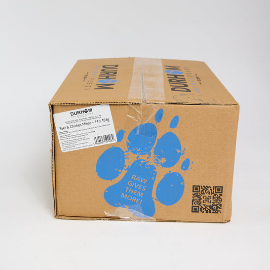 Durham Chicken & Beef Mince Full Box(14)