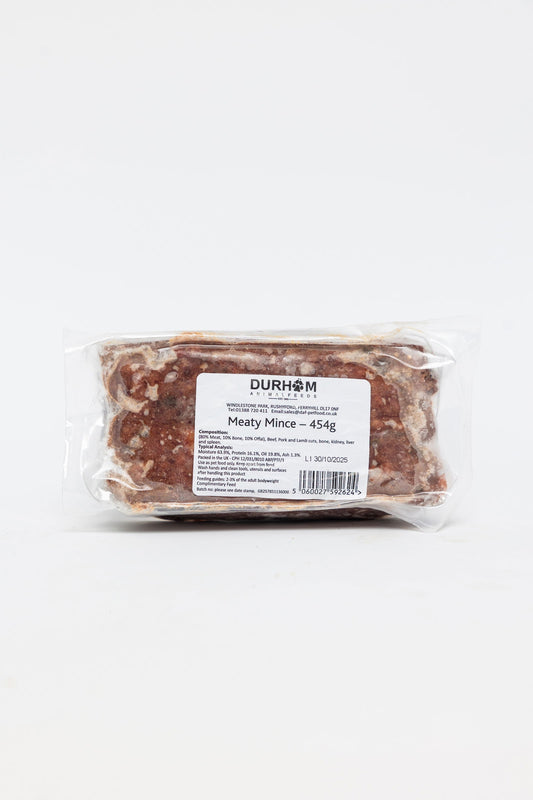 Durham Singles 454g Meaty Mince - Raw To Your Door