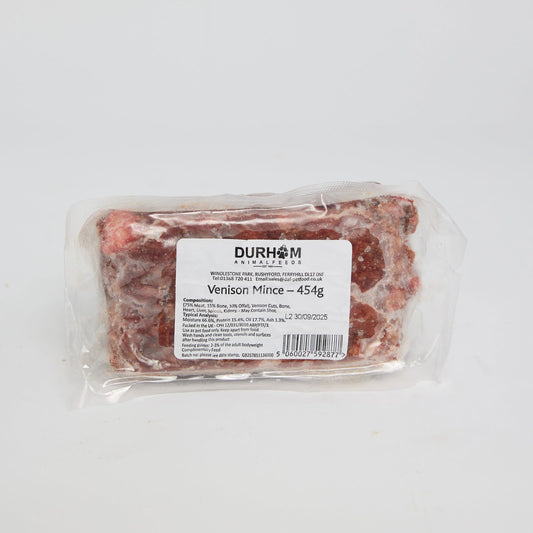 Durham Venison Single 454g - Raw To Your Door