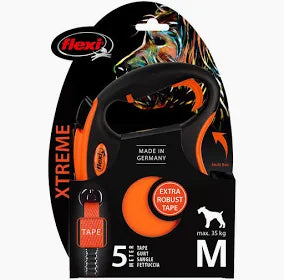 Flexi Xtreme Tape 5m Orange Medium (35kg Max)
