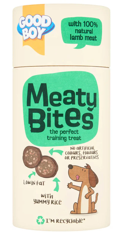 GOOD BOY MEATY BITES LAMB RICE 70g