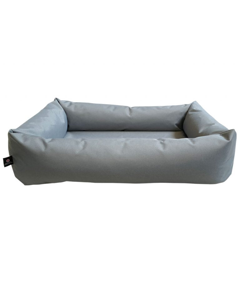 Grey Waterproof Chunky Comfort Bed - Raw To Your Door