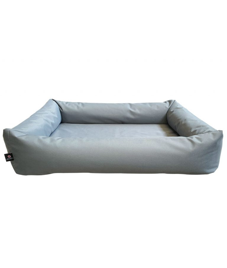Grey Waterproof Chunky Comfort Bed - Raw To Your Door