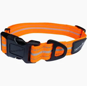 Hem & Boo Sports Collar Medium Orange