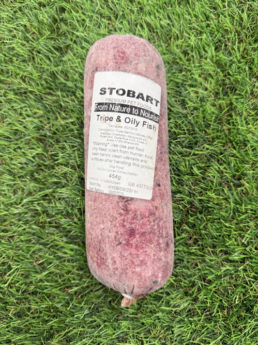 Stobart Raw Tripe &Oily fish complete 454g