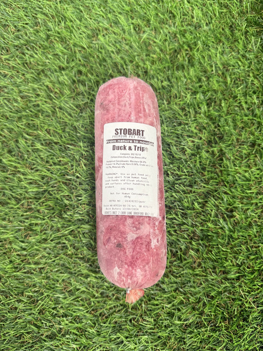 Stobart Raw Duck & tripe 454g