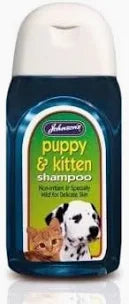 Johnson’s puppy kitten shampoo 125ml