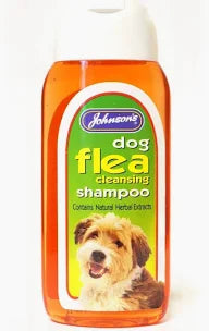 Johnsons Dog Flea Cleansing Shampoo 200ml