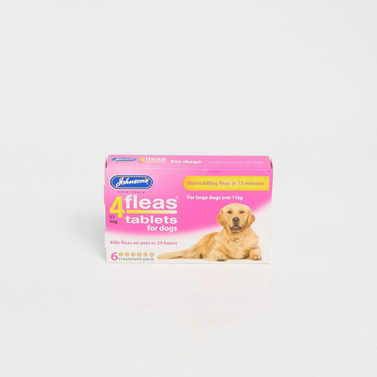 Johnsons 4fleas Large Dog Tabs - Raw To Your Door