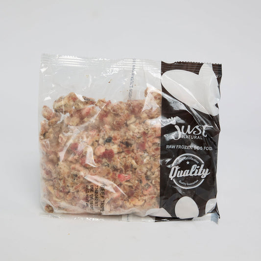Just Natural Beef Tripe 454g - Raw To Your Door