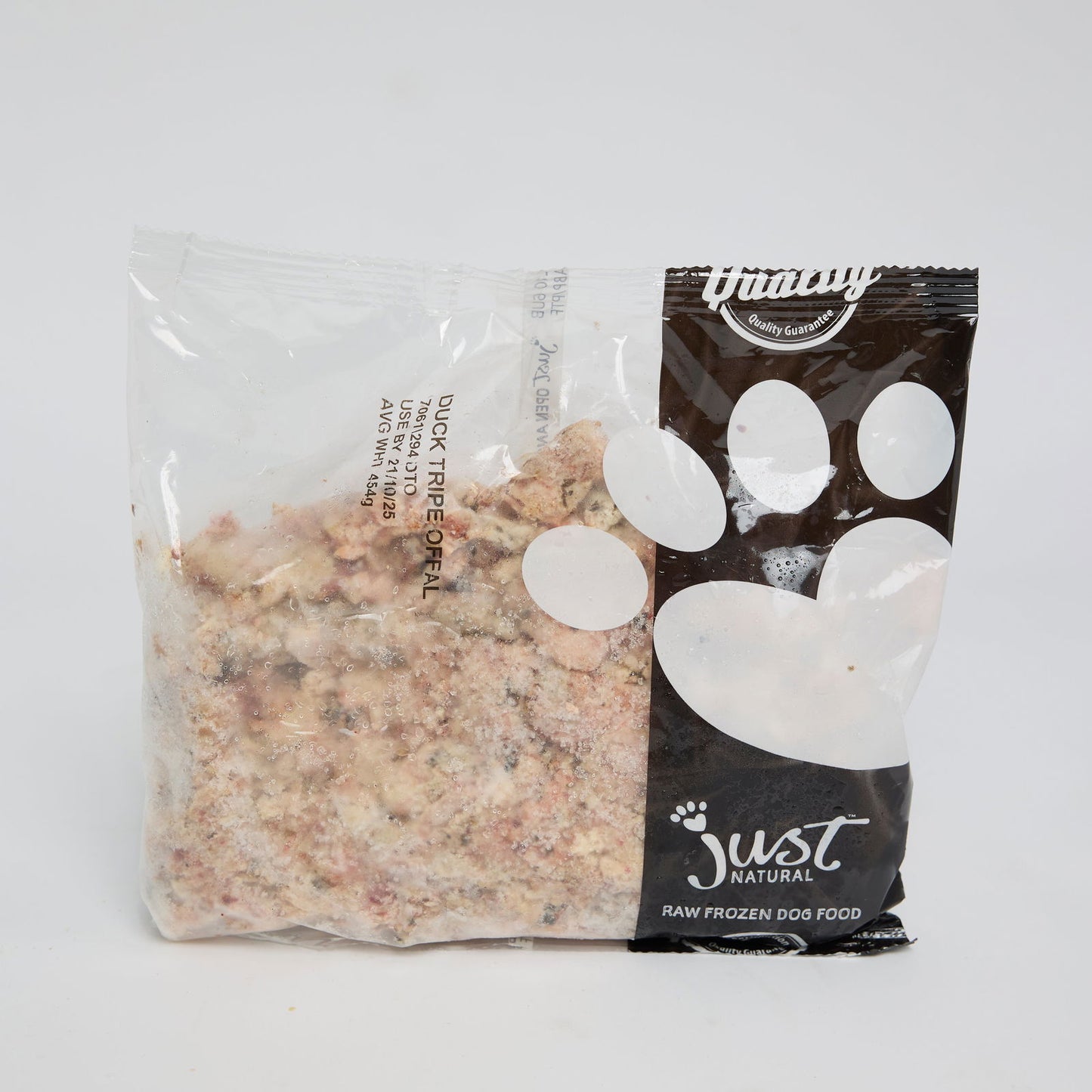 Just Natural Venison Duck Tripe Offal 45 - Raw To Your Door