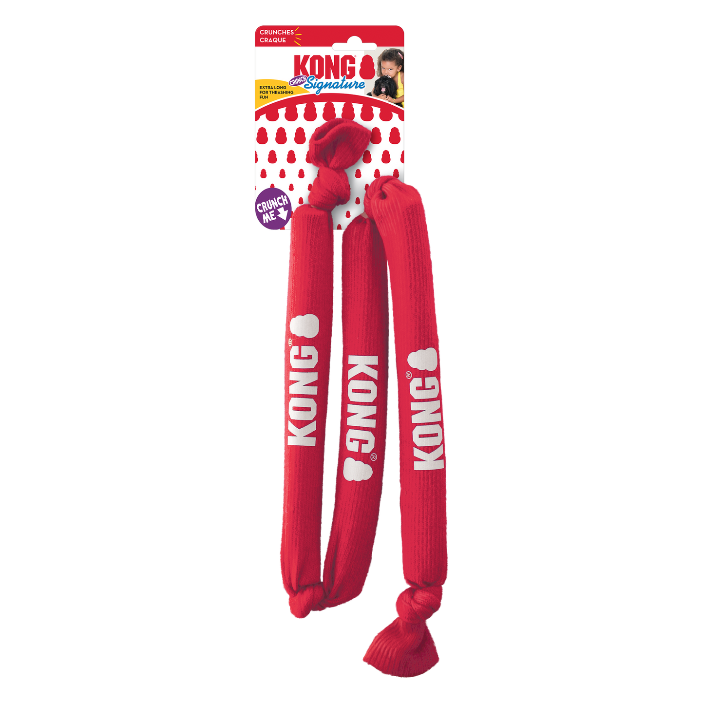 KONG Signature Crunch Rope Triple Large - Raw To Your Door