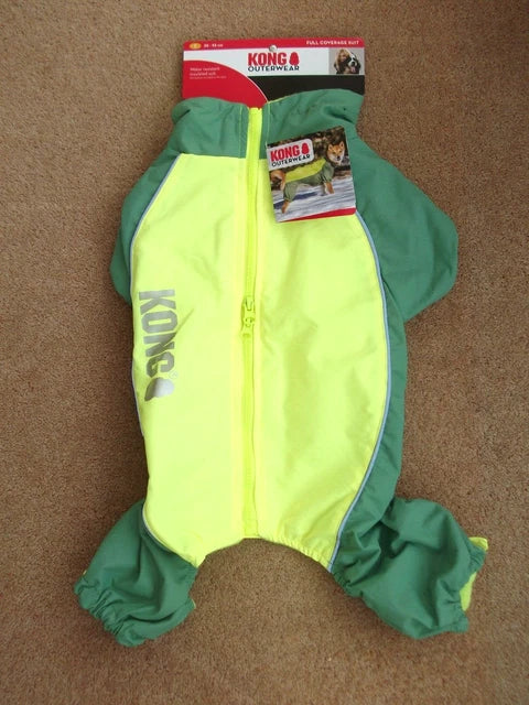 Kong Full Coverage Suit Green & Yellow Medium