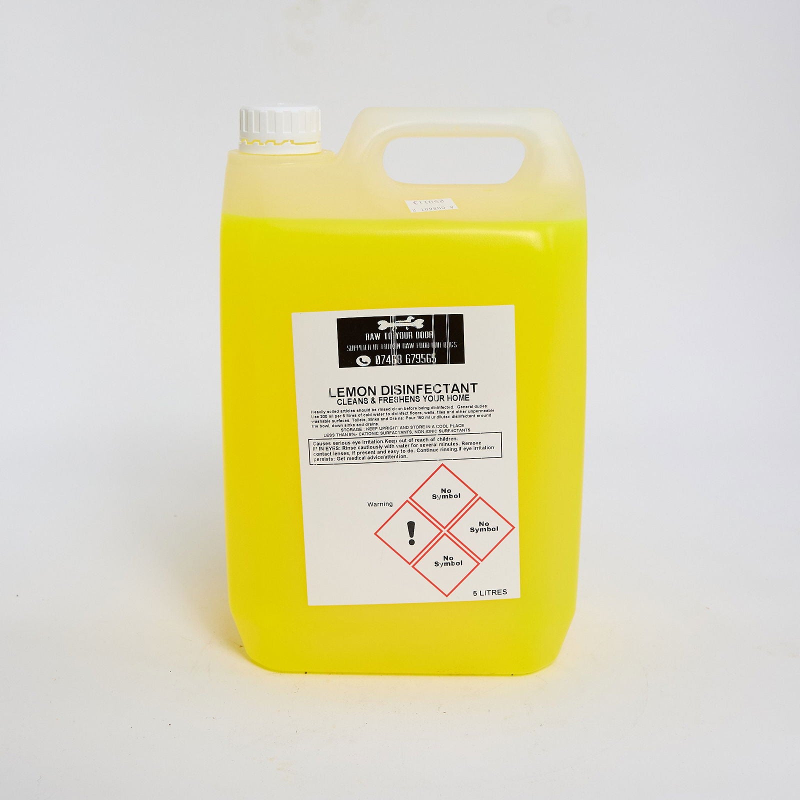 Lemon Disinfectant 5ltre - Raw To Your Door