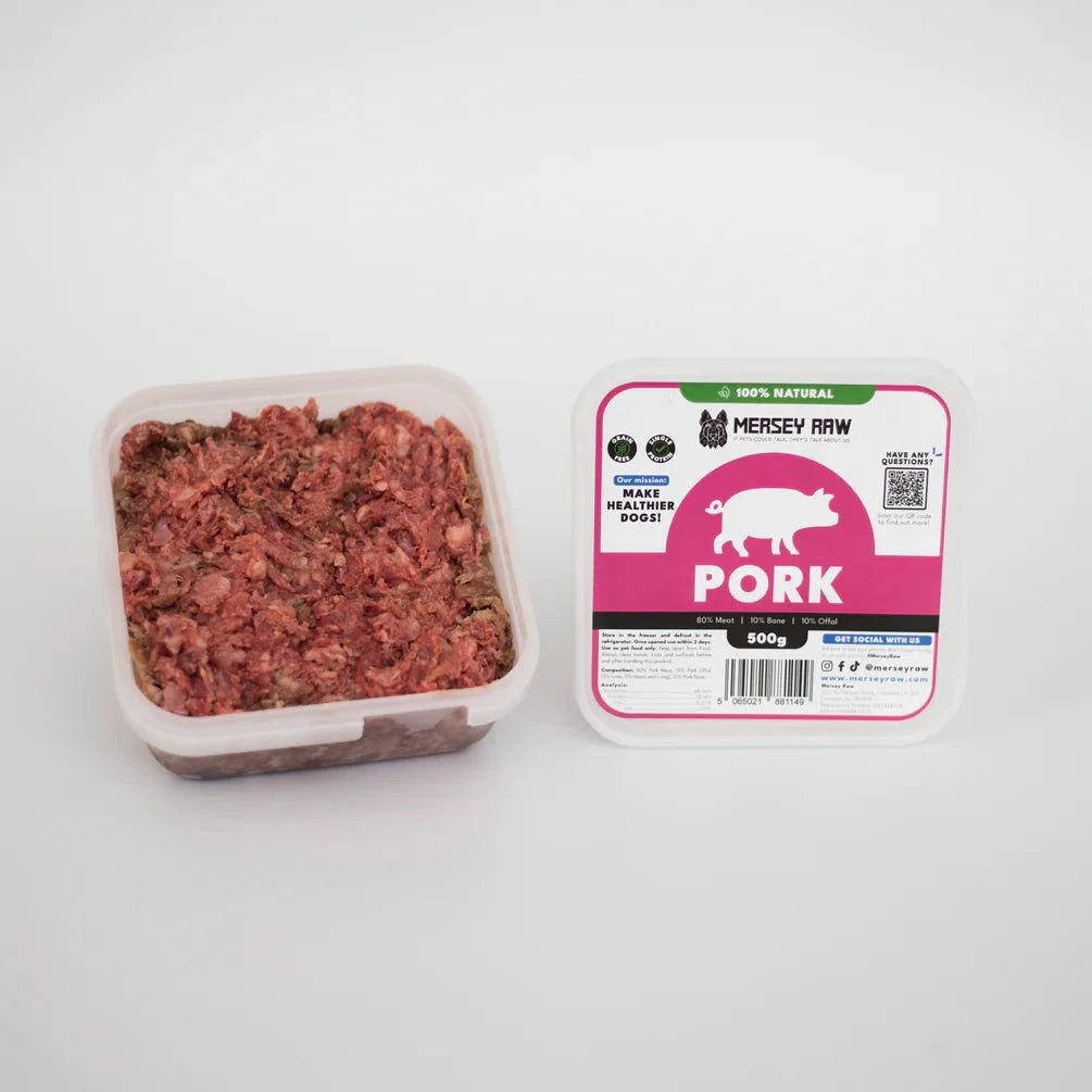 Mersey Raw Pork 500g - Raw To Your Door