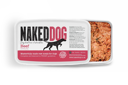 Naked Dog Original WD Beef 2x500g - Raw To Your Door