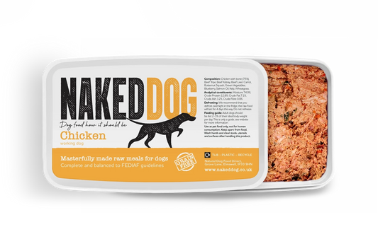 Naked Dog Original WD Chicken 2x500g - Raw To Your Door