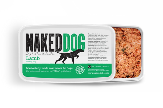 Naked Dog Original WD Lamb 2x500g - Raw To Your Door