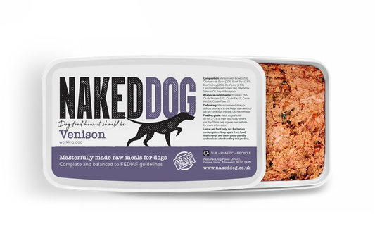 Naked dog Venison 2x500g - Raw To Your Door